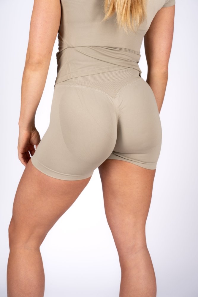 S Soft Ivory Shorts with | Longevitywear