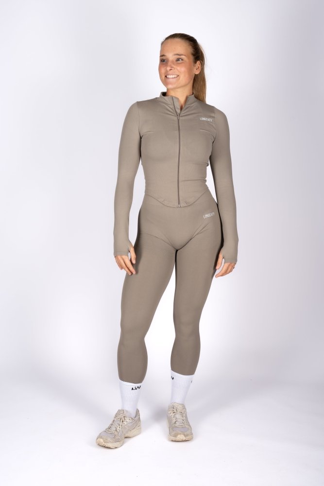 S That Girl Zip - Up Jacket 2.0 with | Longevitywear