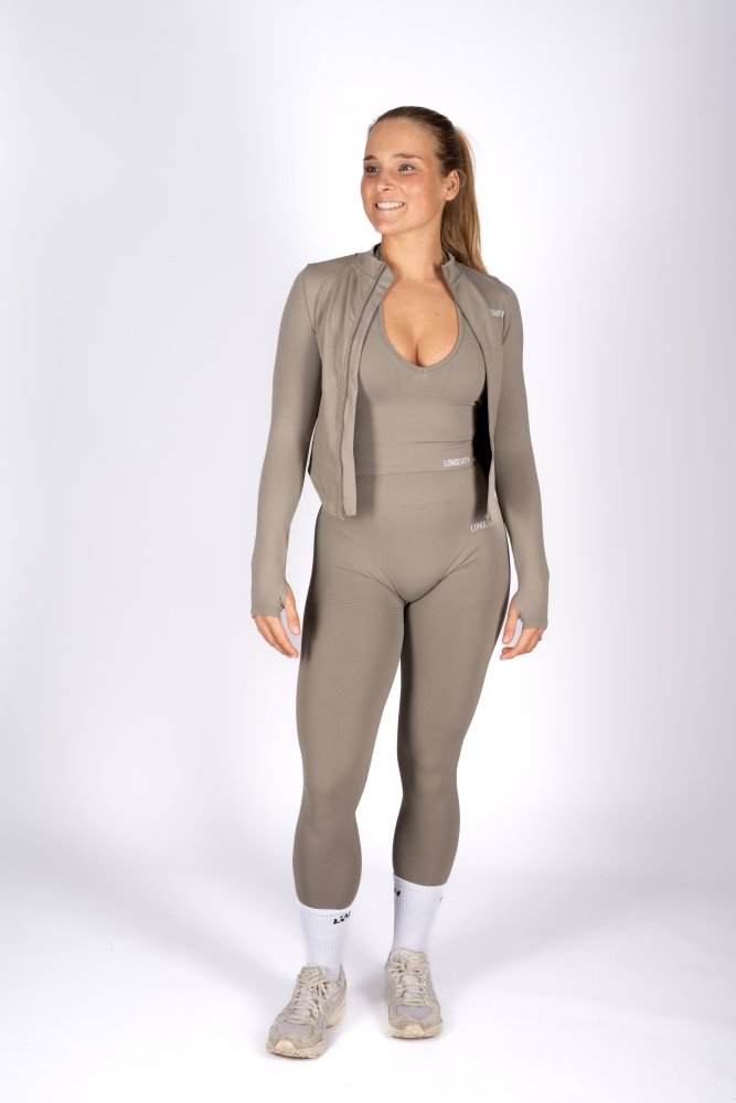 S That Girl Zip - Up Jacket 2.0 with | Longevitywear