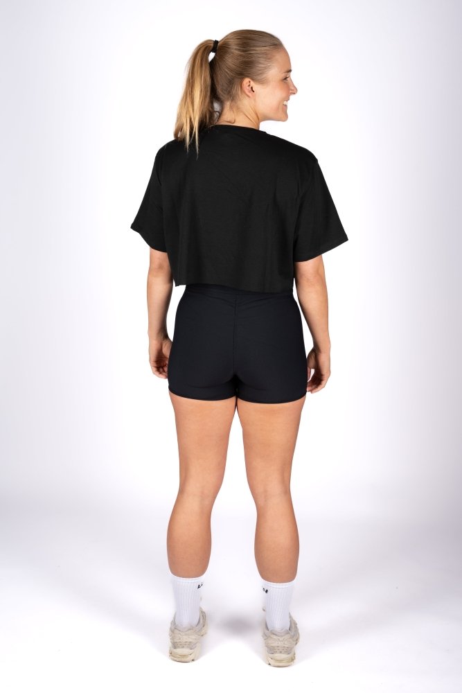 XS Ribbed Crop Top with | Longevitywear