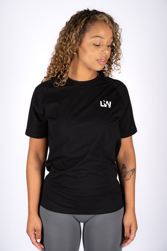 Basic T-Shirt front view – Longevity Wear activewear
