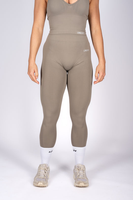 High-waist sculpting leggings for women black colo