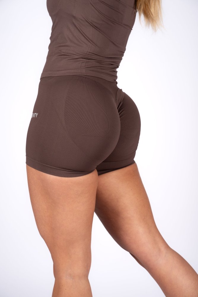 S Soft Brown Shorts with | Longevitywear