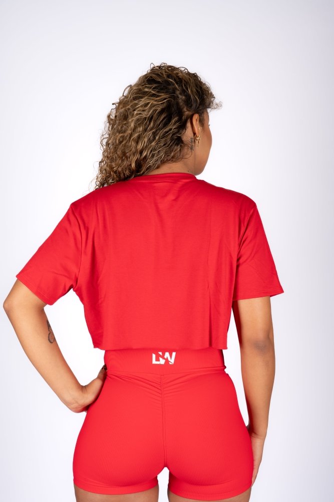 XS Ribbed Crop Top with | Longevitywear